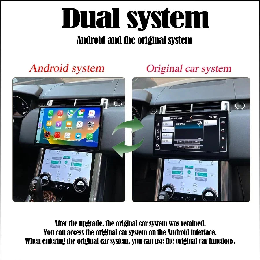 13.3inch Android14 Carplay Mul - Khadas Vim4 8Gb ulasan dan harga