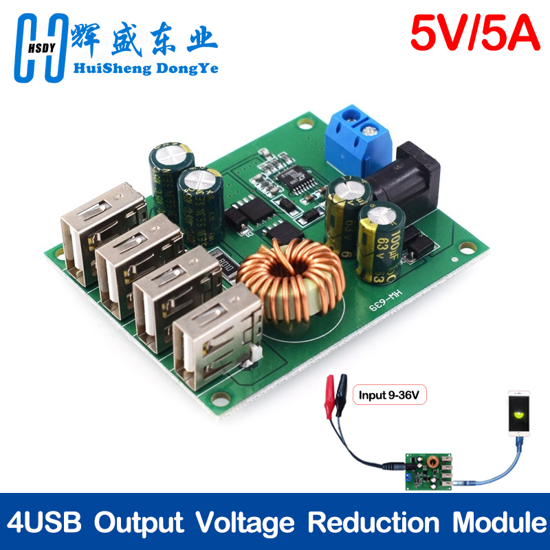 DC DC 7V-60V to 5V 5A 4 Four U - Programmable Dc Power Supply 60V 5A ulasan dan harga