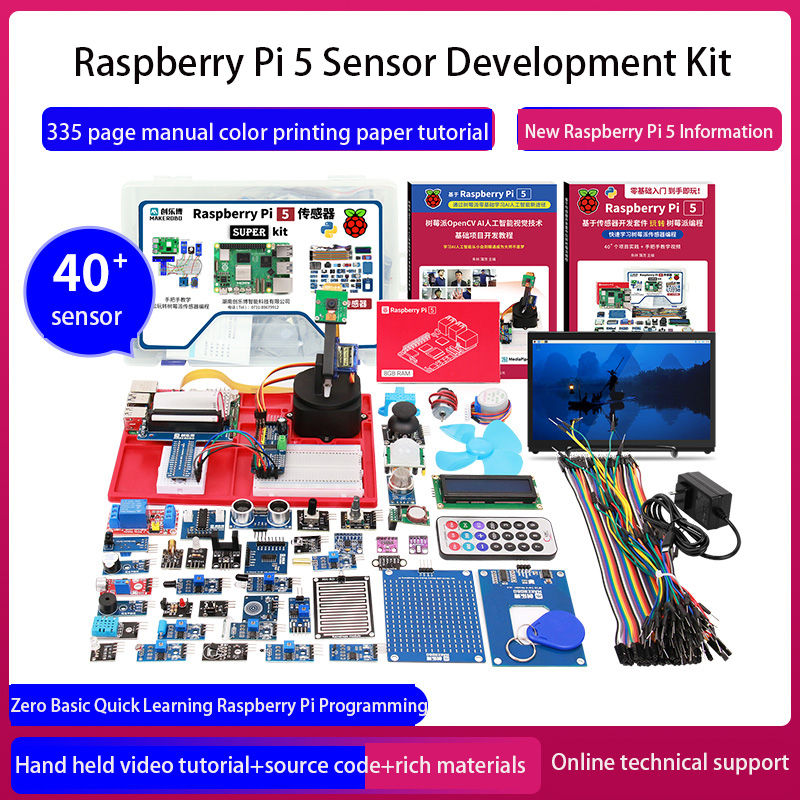 Raspberry Pi 5 Sensor Developm - Raspberry Pi 5 8Gb Kit ulasan dan harga