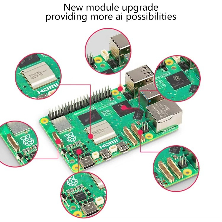 Lorida Hot Sales Raspberry Pi  - Raspberry Pi 5 8Gb Kit ulasan dan harga